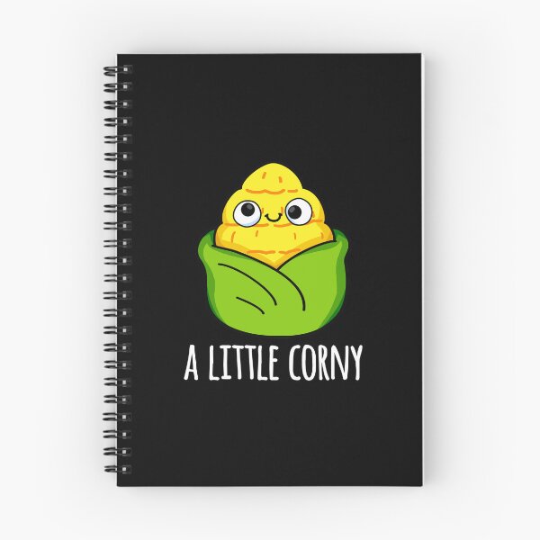 Item preview, A Little Corny Funny Baby Corn Puns (Dark BG) designed and sold by punnybone.