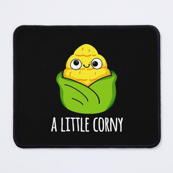 Item preview, A Little Corny Funny Baby Corn Puns (Dark BG) designed and sold by punnybone.