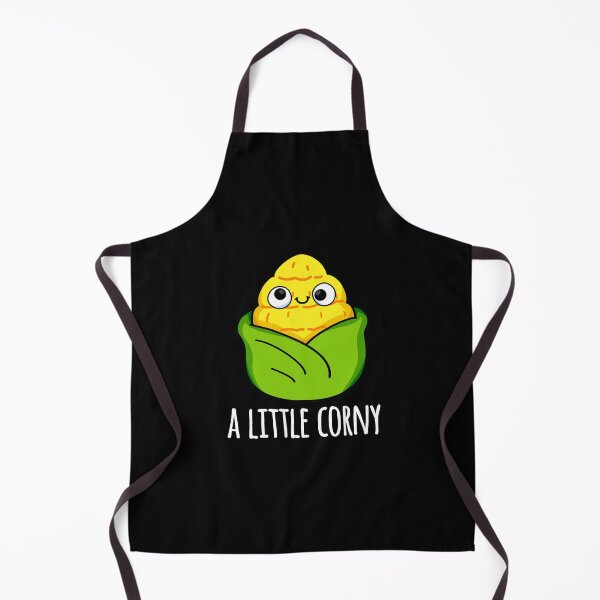 Item preview, A Little Corny Funny Baby Corn Puns (Dark BG) designed and sold by punnybone.