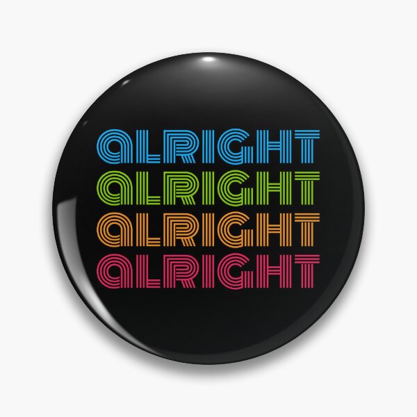 Item preview, Alright Alright Pan Romantic. Panromantic Pride designed and sold by Subtle Pride Shop.