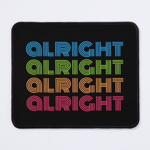 Item preview, Alright Alright Pan Romantic. Panromantic Pride designed and sold by Subtle Pride Shop.