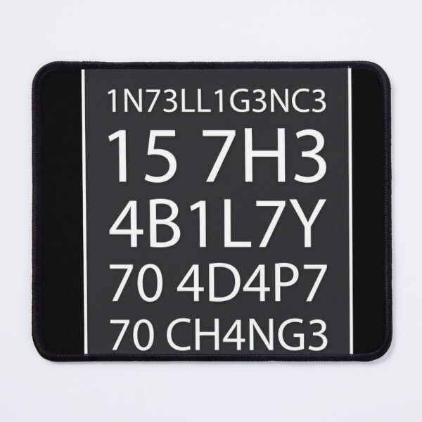 Item preview, Intelligence Code Stephen Hawking designed and sold by -JustJames-.