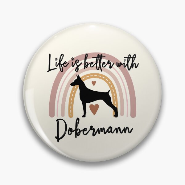 Item preview, Dobermann Dog Rainbow Aesthetic Boho designed and sold by rafaeltto.
