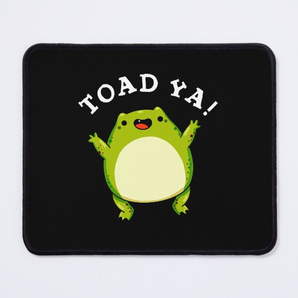 Item preview, Toad Ya Funny Frog Puns (Dark BG) designed and sold by punnybone.