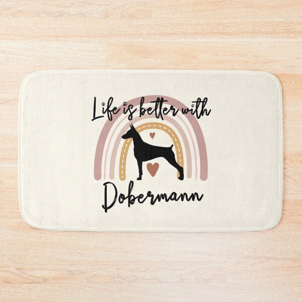Item preview, Dobermann Dog Rainbow Aesthetic Boho designed and sold by rafaeltto.