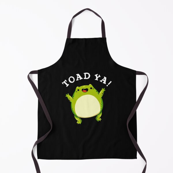 Item preview, Toad Ya Funny Frog Puns (Dark BG) designed and sold by punnybone.
