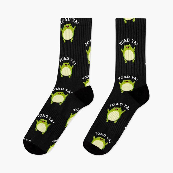 Item preview, Toad Ya Funny Frog Puns (Dark BG) designed and sold by punnybone.