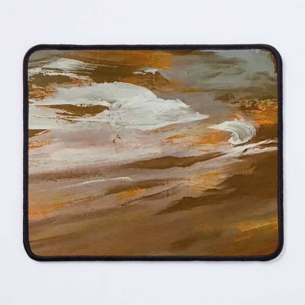 Item preview, Golden-Orange-Hues, Taupe And Cream Abstract Sunset designed and sold by DEC02.