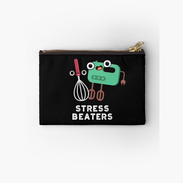 Item preview, Stress Beaters Funny Baking Whisk Puns (Dark BG) designed and sold by punnybone.