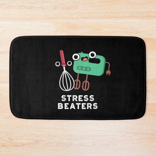 Item preview, Stress Beaters Funny Baking Whisk Puns (Dark BG) designed and sold by punnybone.