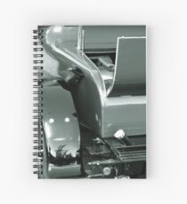 Vintage Monochrome Vehicle Spiral Notebook