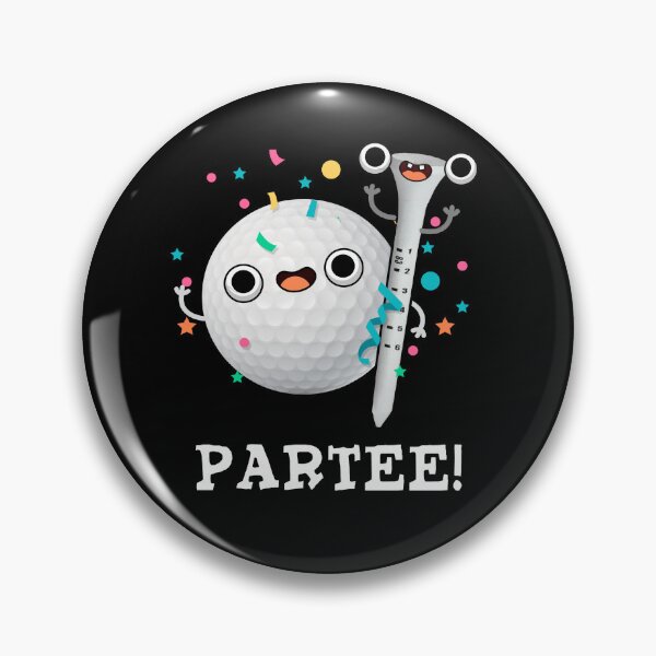 Item preview, Par-Tee Funny Golf Puns (Dark BG) designed and sold by punnybone.