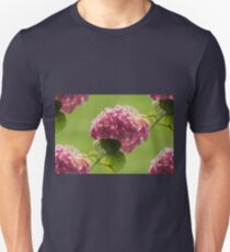 hydrangea in the garden Unisex T-Shirt