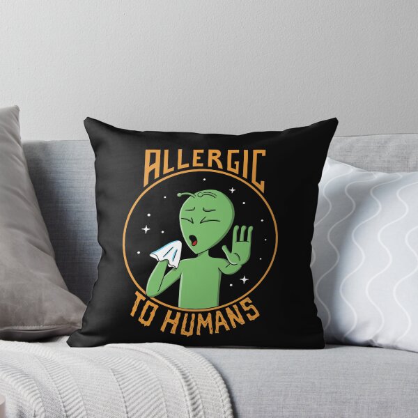 Item preview, Alien allergic to humans designed and sold by coffeeman.