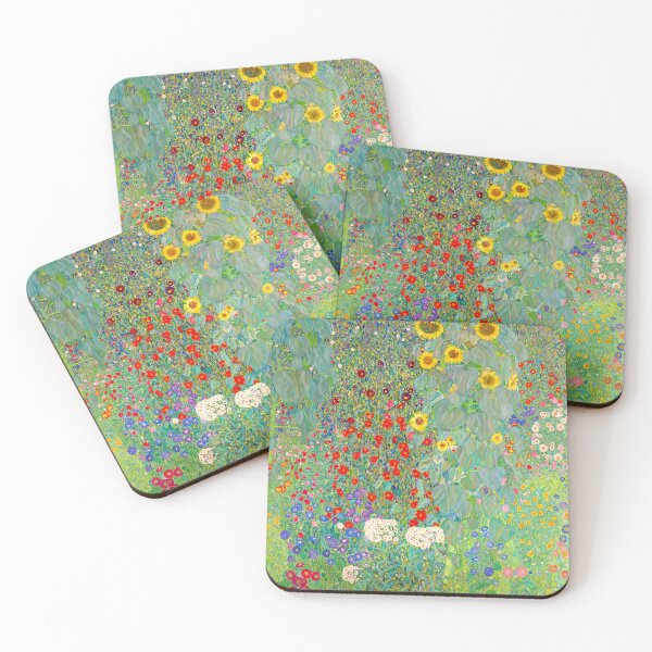 Item preview, Country Garden with Sunflowers - Gustav Klimt designed and sold by SimpleJoyStyle.