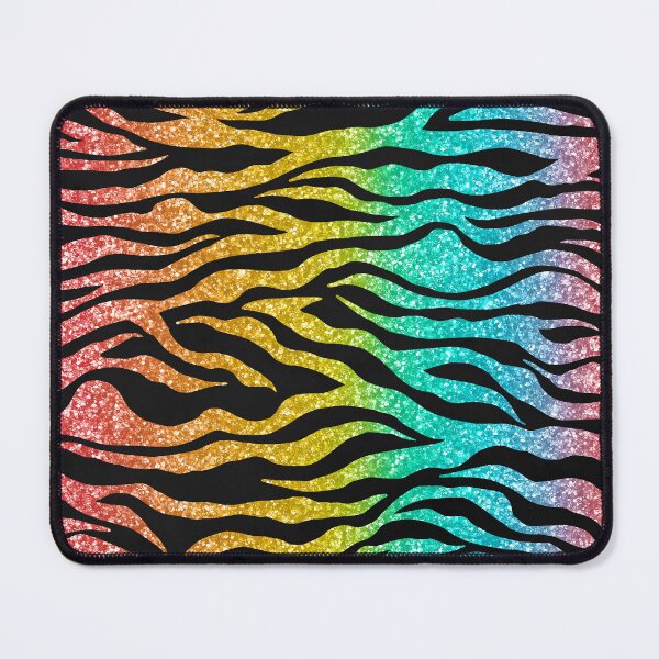 Item preview, Rainbow and Black Pattern of Tiger Stripes designed and sold by LDTreasures.
