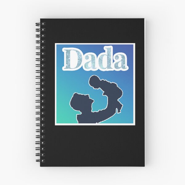 Item preview, Dada White and Blue writing designed and sold by Zandrasart.