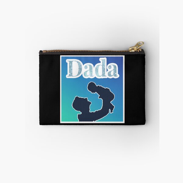 Item preview, Dada White and Blue writing designed and sold by Zandrasart.
