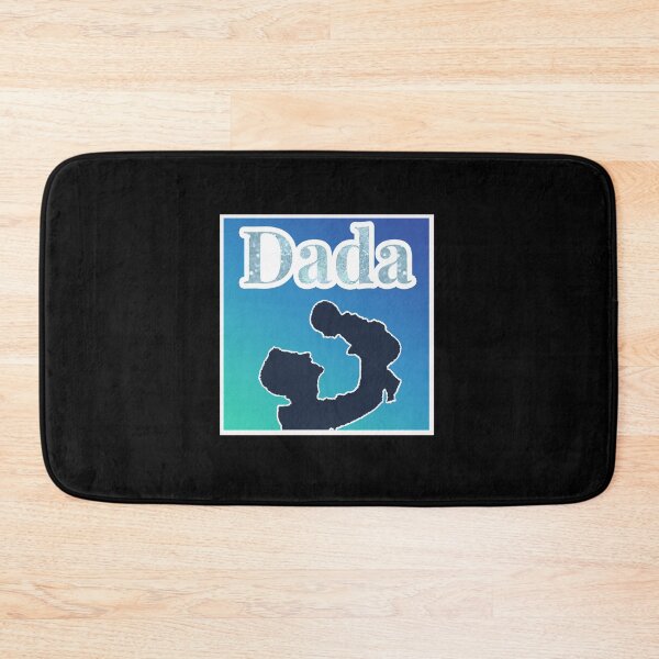 Item preview, Dada White and Blue writing designed and sold by Zandrasart.