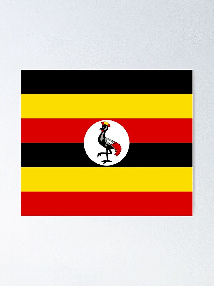 "Uganda Flag Duvet Cover" Poster for Sale by stickersandtees Redbubble