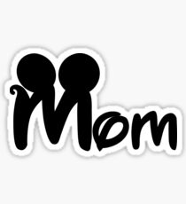 MOM mickey Sticker