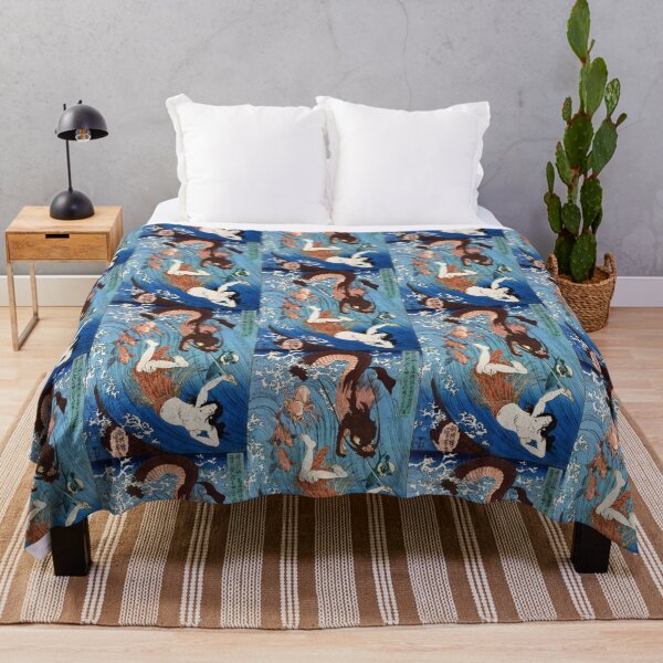 Item preview, Tamatori escaping from the Dragon King , by Utagawa Kuniyoshi designed and sold by TeeARTHY.