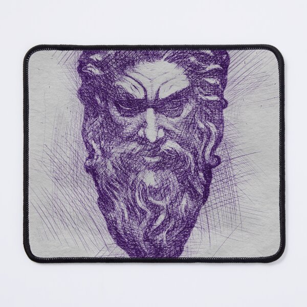 Item preview, zeus greek god sketch art t-shirt | zeus greek god sketch  designed and sold by KARTICK DUTTA.