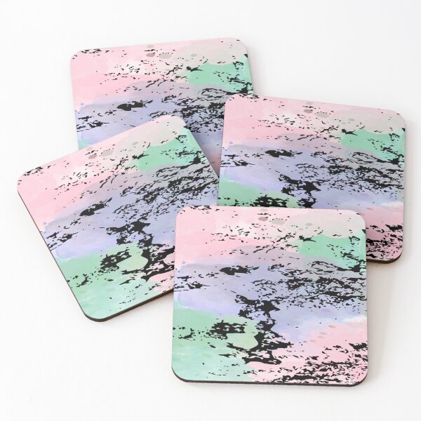 Item preview, Pastel watercolor with paint splatter designed and sold by calibrit.