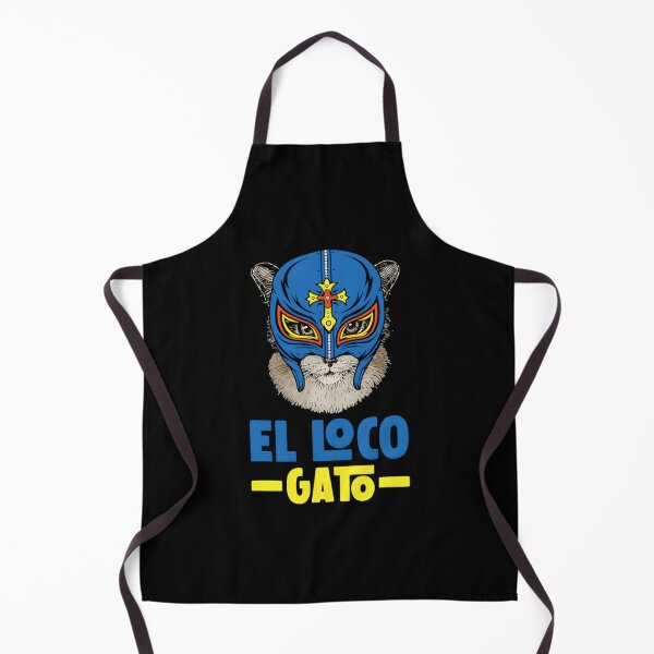 Item preview, El Loco Gato Lutcha Libre Cat Owner Classic designed and sold by pjotermulpasx.