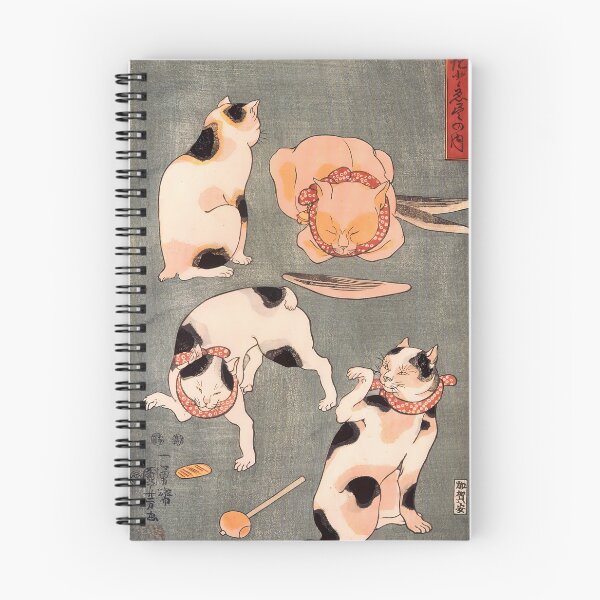Item preview, Cat detail, Kuniyoshi Utagawa, For cats in different poses designed and sold by TeeARTHY.