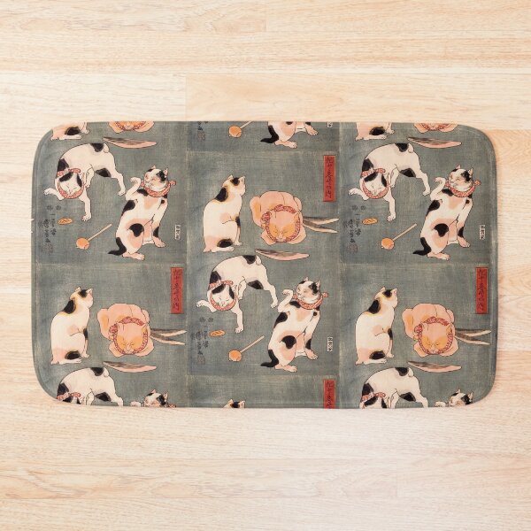 Item preview, Cat detail, Kuniyoshi Utagawa, For cats in different poses designed and sold by TeeARTHY.