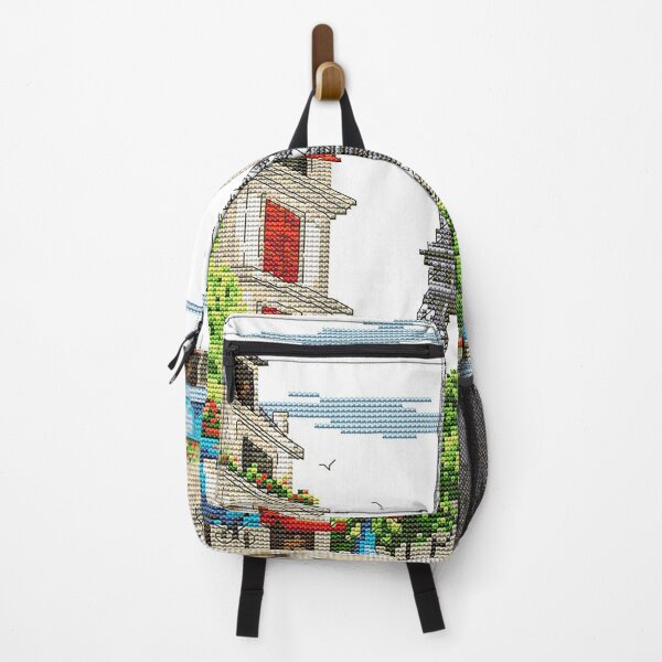 Item preview, Paris, Cross stitch Paris, pixelated Paris, Eiffel Tower, French Cafes,  designed and sold by Nostrathomas66.