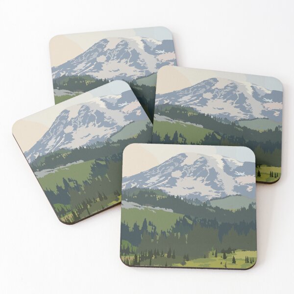 Item preview, Mount Rainier - Paradise Valley designed and sold by KaydenSpithaler.