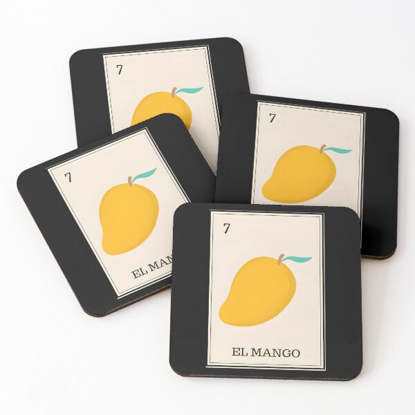 Item preview, El Mango Fruit Mexican Loteria Bingo Card Classic  designed and sold by pjotermulpasx.