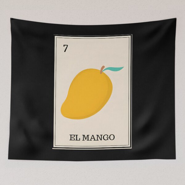 Item preview, El Mango Fruit Mexican Loteria Bingo Card Classic  designed and sold by pjotermulpasx.