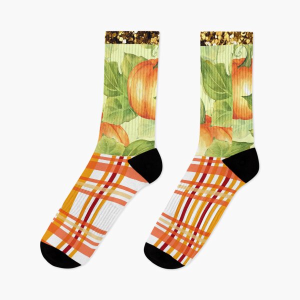Item preview, Pumpkin Patch With Glitter (Plaid 3) designed and sold by SimplyMe-Plus.
