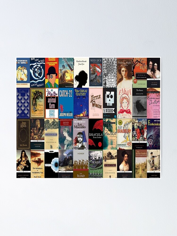 Classic Book Cover Collage II