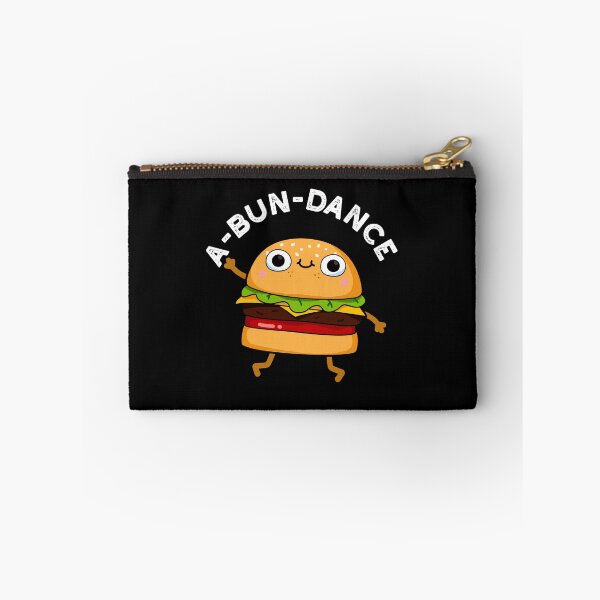 Item preview, A-bun-dance Funny Dancing Burger Puns (Dark BG) designed and sold by punnybone.