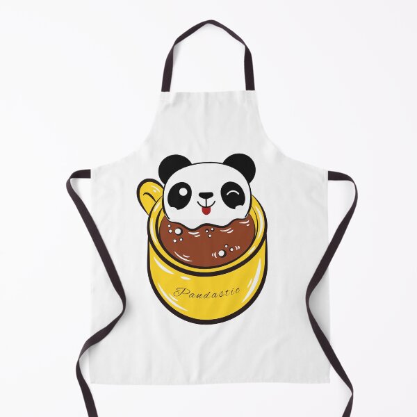 Item preview, Panda Pandastic Kawaii Panda Relaxing on Coffee designed and sold by blackpanpan.