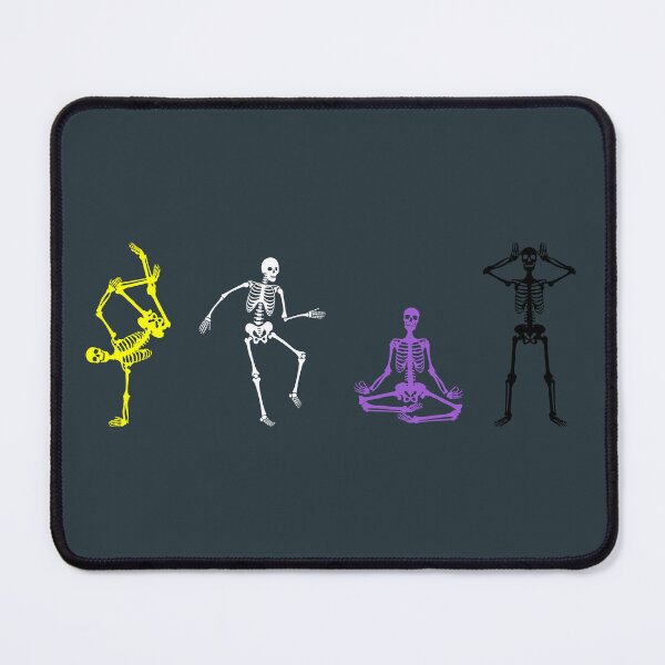 Item preview, Halloween Non Binary Skeletons. Nonbinary Pride designed and sold by Subtle Pride Shop.