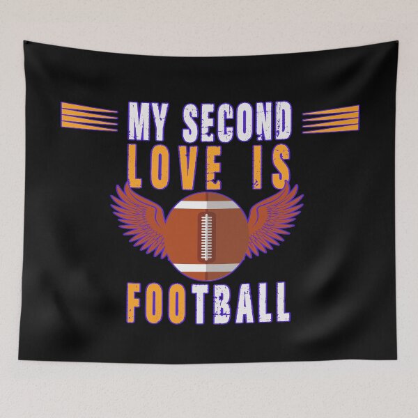 Item preview, MY SECOND LOVE IS FOOTBALL IN LIFE. designed and sold by stopamoment.