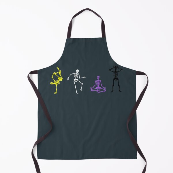 Item preview, Halloween Non Binary Skeletons. Nonbinary Pride designed and sold by Subtle Pride Shop.