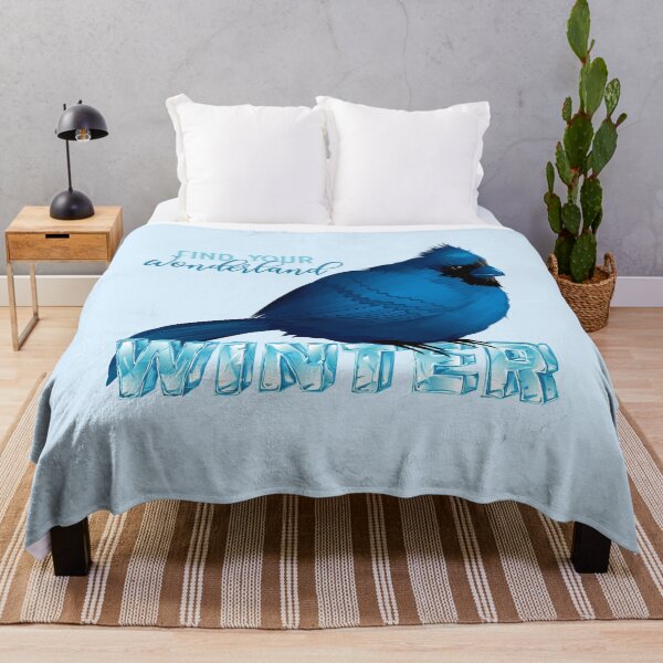 Item preview, Find Your Wonderland: WINTER (Blue) designed and sold by PawsitiveMum.