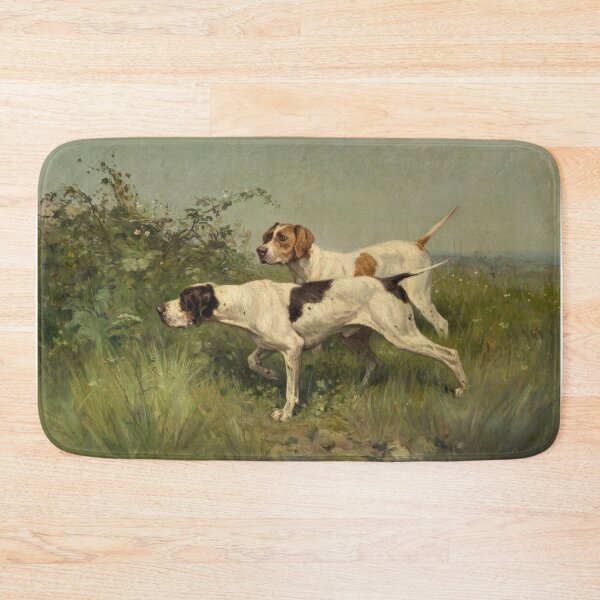 Item preview, Two Pointers | Charles-Oliver de Penne | 1850 Animal Nature Art designed and sold by CJET.