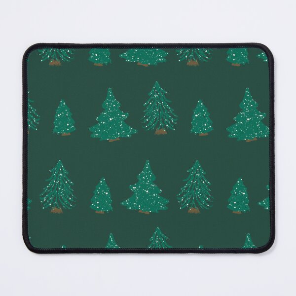 Item preview, Christmas trees on green designed and sold by katerosestudios.