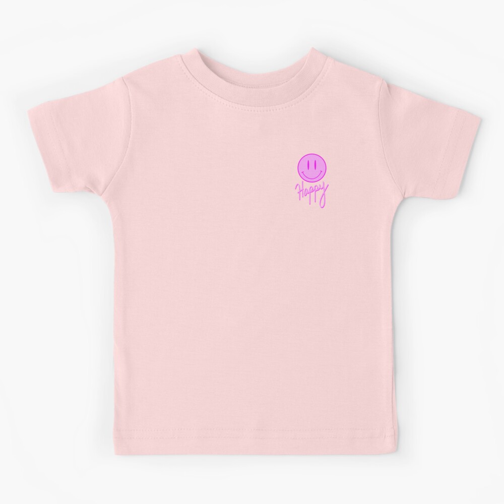 Choose Kindness Pink Smile Face Preppy Aesthetic Trendy T-Shirt