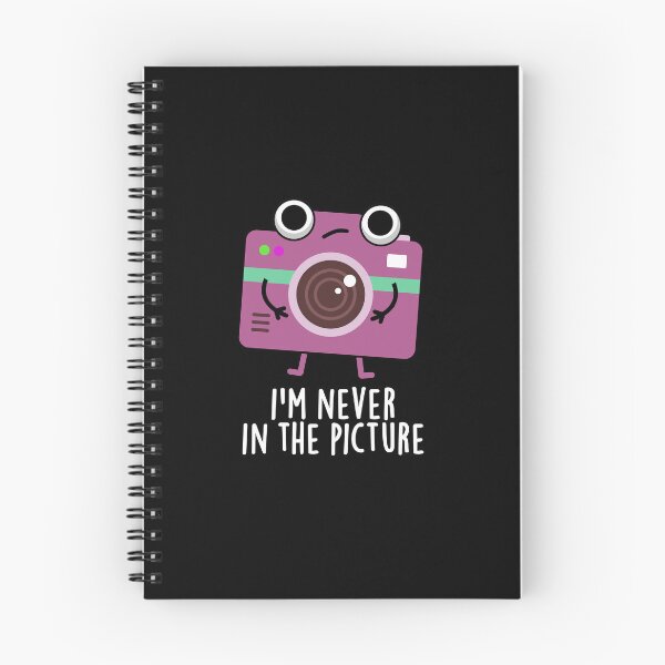 Item preview, I'm Never In The Picture Funny Camera Puns (Dark BG) designed and sold by punnybone.