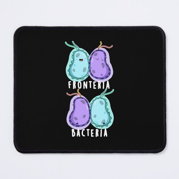 Item preview, Fronteria Bacteria Funny Biology Puns (Dark BG) designed and sold by punnybone.
