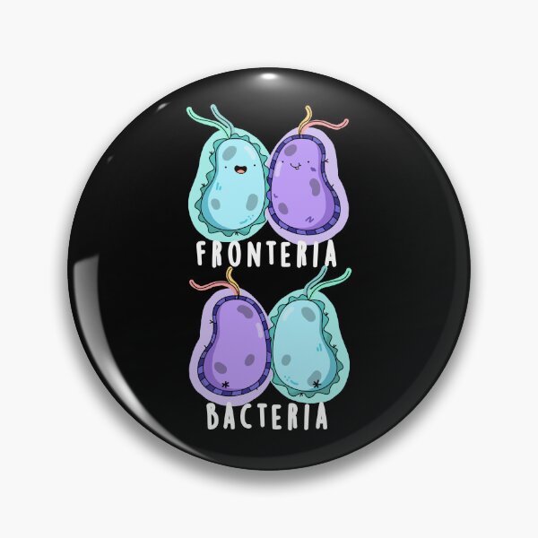 Item preview, Fronteria Bacteria Funny Biology Puns (Dark BG) designed and sold by punnybone.