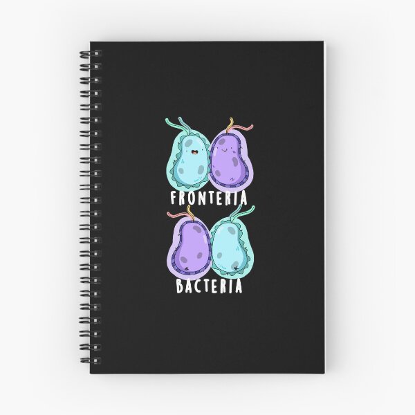 Item preview, Fronteria Bacteria Funny Biology Puns (Dark BG) designed and sold by punnybone.